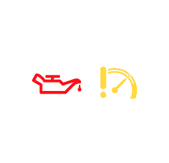 The Oil Pressure symbol is shown on Volkswagen Check Engine Lights.