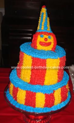 Coolest Homemade Clown Cakes