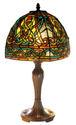 Celtic Knotwork Tiffany Style Lamp