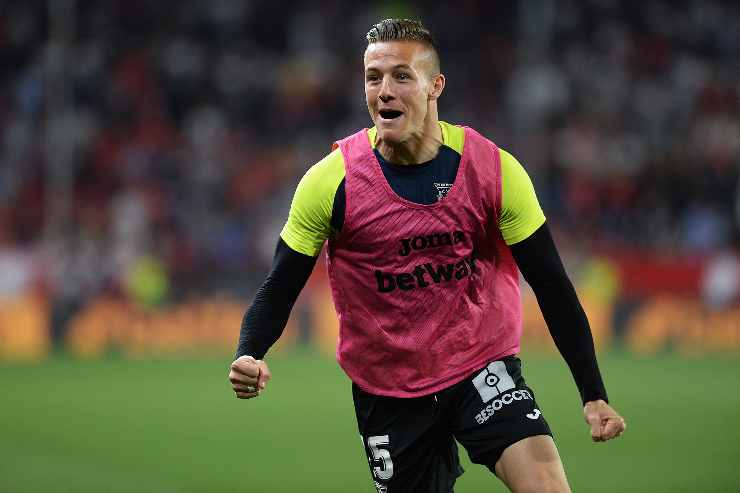 Key man for Leganes. (Photo by Cristina Quicler/AFP/Getty Images)