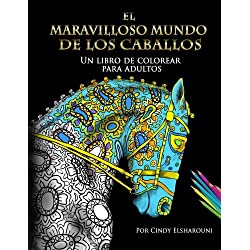 El-Maravilloso-Mundo-Los-Caballos-Mandalas-de-Caballos-para-dibujar-y-relajarse
