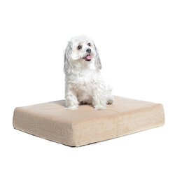 Memory foam pet bed for arthritic dogs hip problems old senior pups
