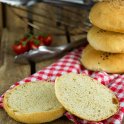 No Knead Brioche Buns - Snychronbacken 5 brioche burger buns