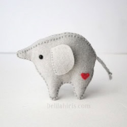 Felt Animal Patterns Sew Your Own Stuffed Animals Delilah Iris