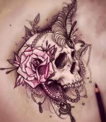 tatuajes-de-calaveras-y-rosas