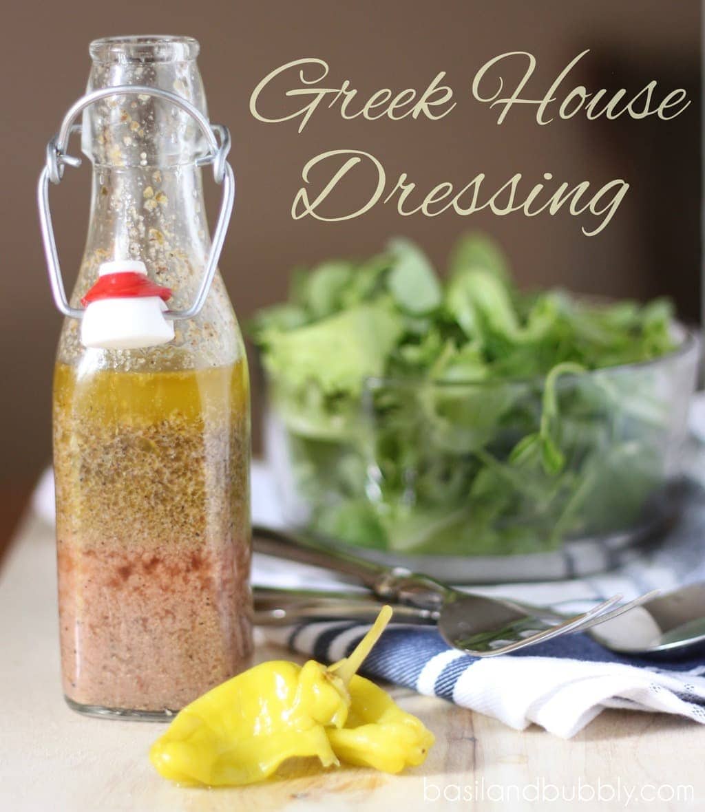 Greek Dressing Basil And Bubbly