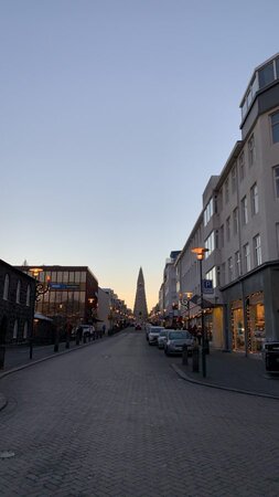Islands Golden Circle und die Vorweihnachtszeit in Reykjavik Hallgrímskirkja