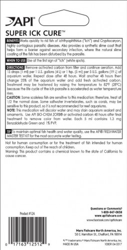 Benzaldehyde Green super ick cure