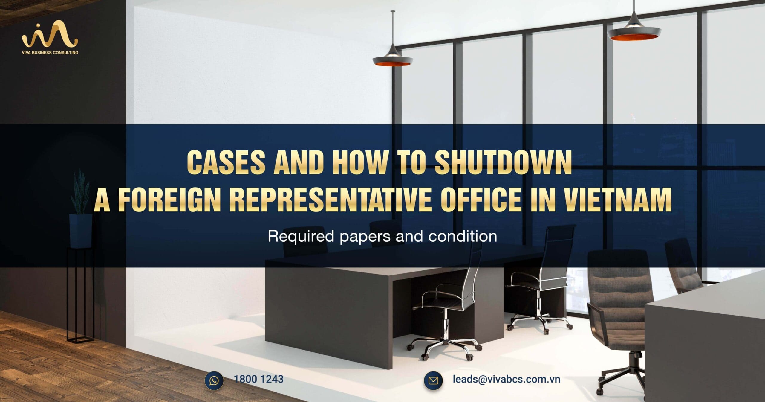 shutdown of representative office shutdown of representative office