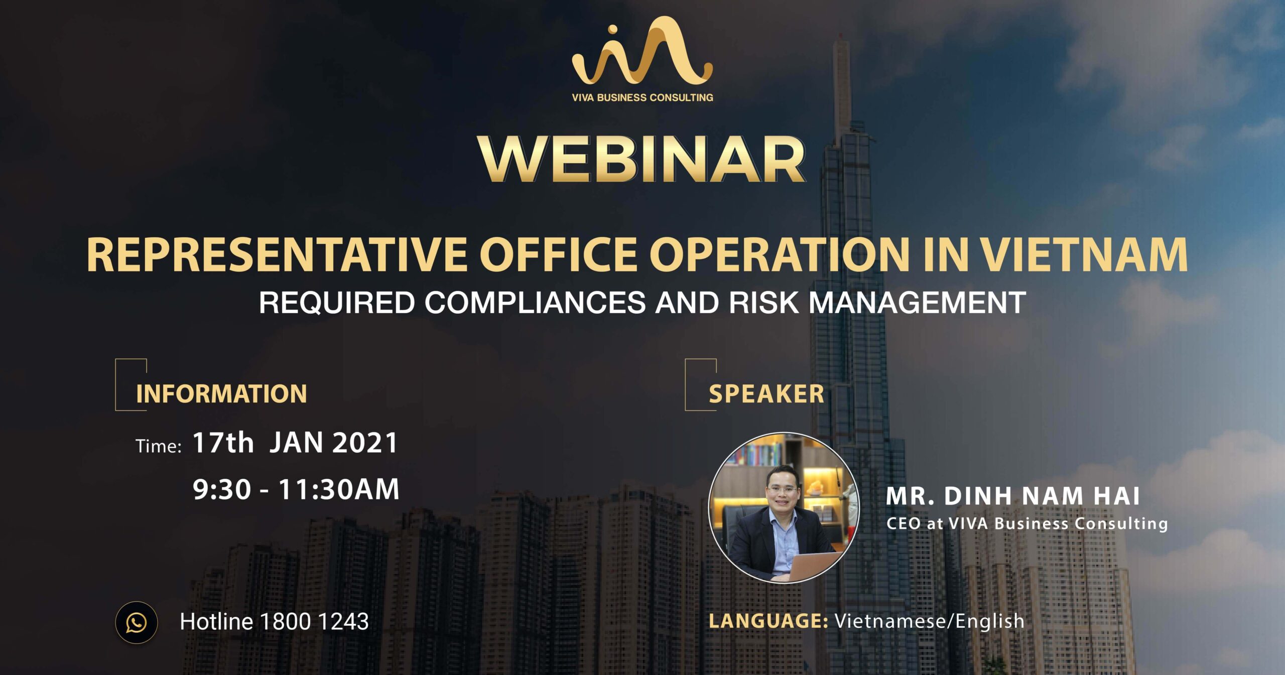 Webinar representative office - Risk management Webinar representative office - Risk management