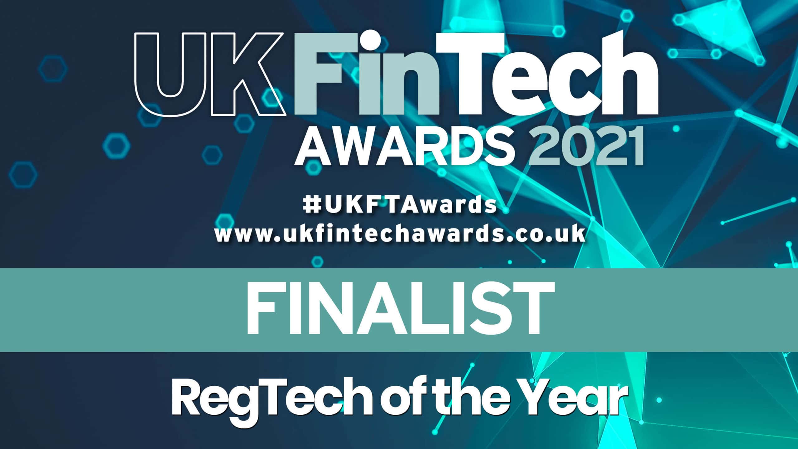 Recordsure UK FINTECH 2021 finalist For RegTech