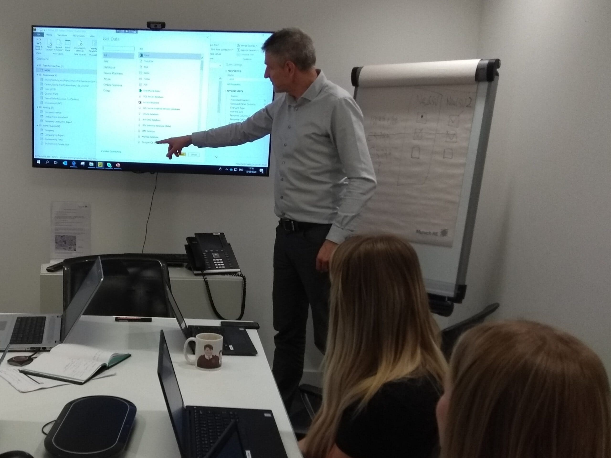 Power BI project London Power BI rollout Munich RE London