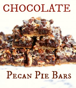 Chocolate Pecan Pie Bars