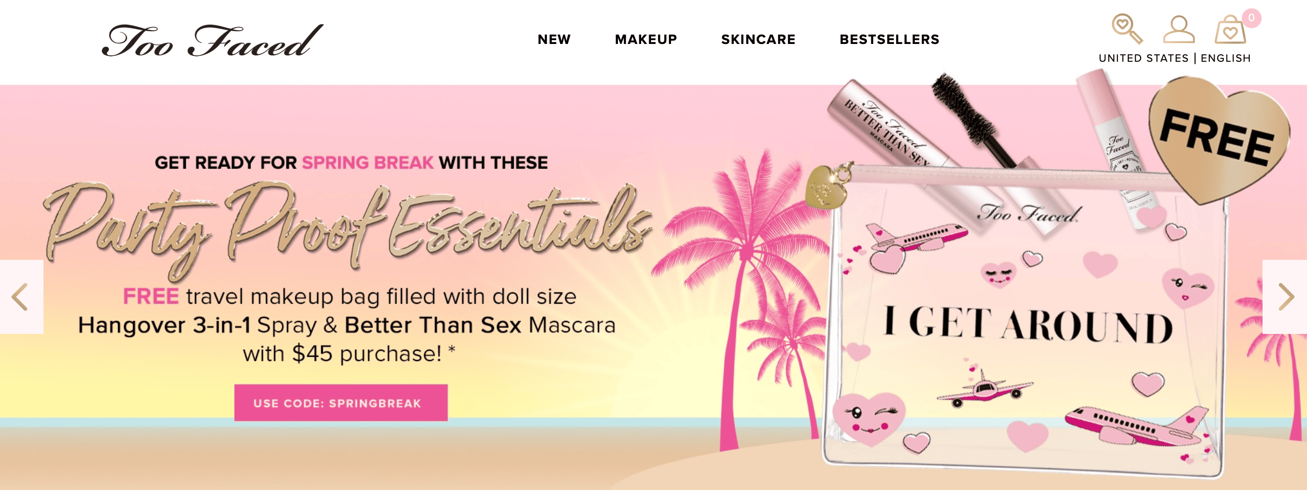 eCommerce header images