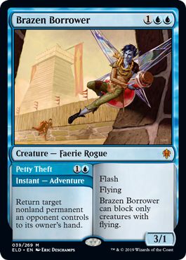 Brazen Borrower Petty Theft What to Craft on MTG Arena Wildcards