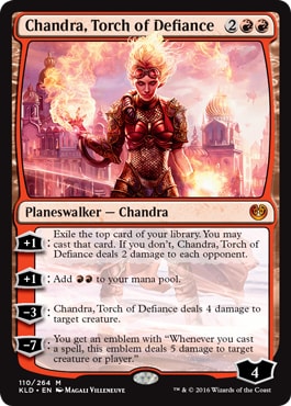 Chandra Torch of Defiance Kaladesh Remastered Spoilers