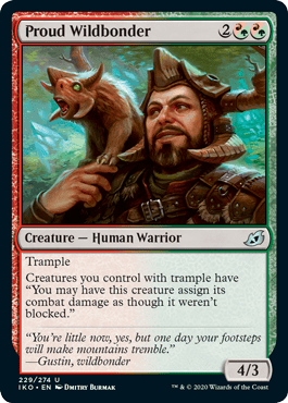 Proud Wildbonder MTGA