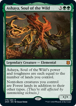 Ashaya, Soul of the Wild Commander Deck