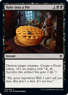 Bake into a Pie Best Eldraine Draft Commons