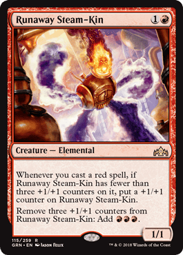 Best Standard Decks MTG Mono Red Runaway Steam-Kin