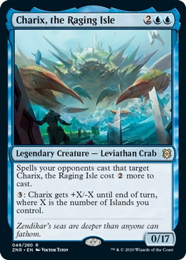 Charix, the Raging Isle Best Commanders From Zendikar Rising