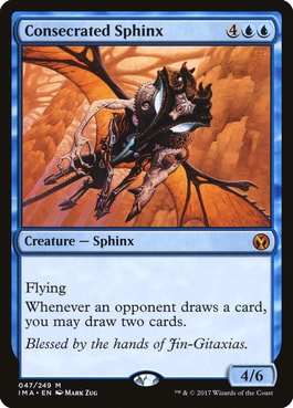 Consecrated Sphinx How to Build Mono Blue Commander