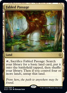 Fabled Passage MTG