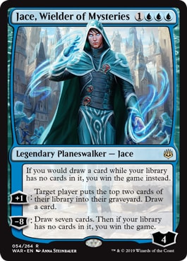 Jace Wielder of Mysteries Mono Blue Commonder Win Conditions