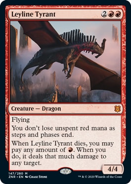 Leyline Tyrant Zendikar RIsing Best Commander Cards