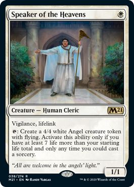 Speaker of the Heavens Standard Decks after Bans Decklist MTGA
