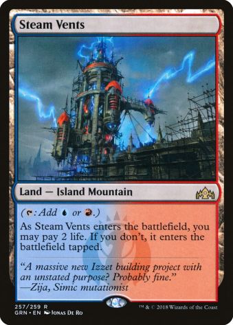 Steam Vents Dual Lands Cube Draft Arena