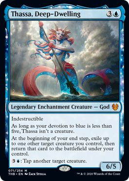 Thassa Deep-Dwelling Brawl Deck Decklist MTGA