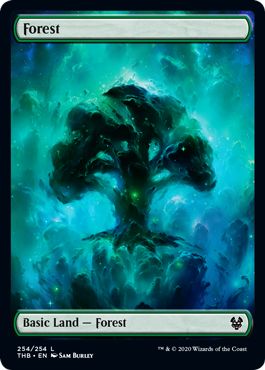 Theros Full Art Land Forest