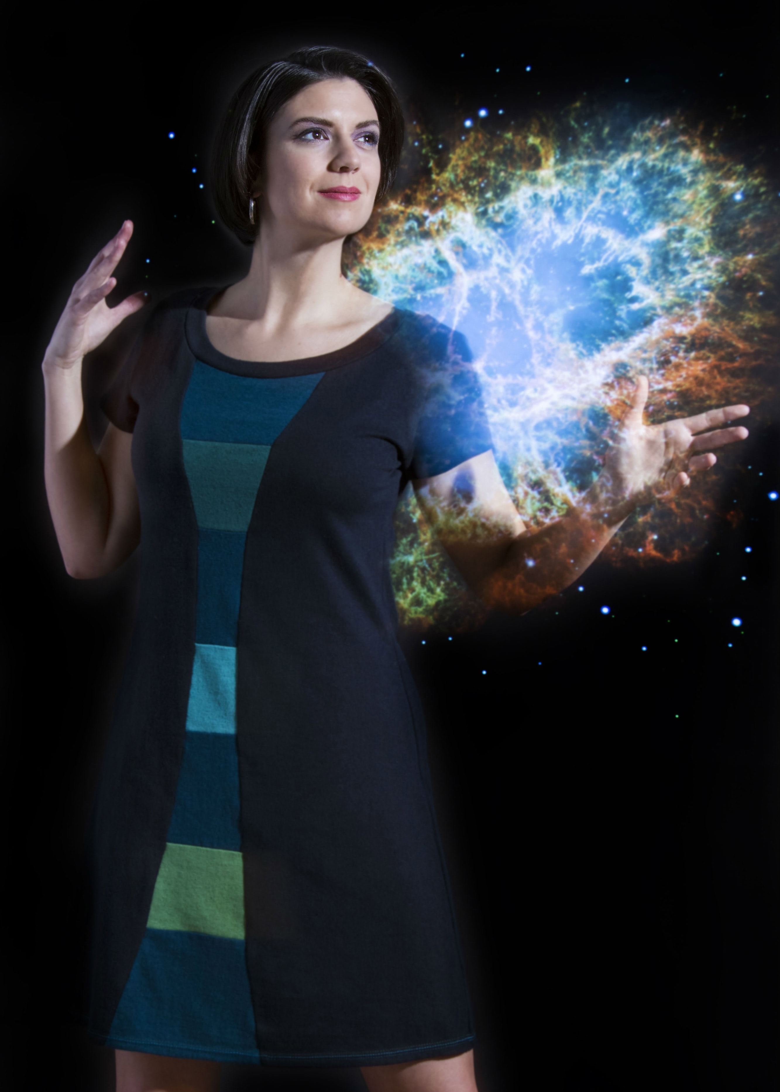 Vivid Element | time travel dress with NASA image