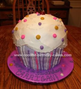 Coolest Homemade Giant Cupcake Cakes