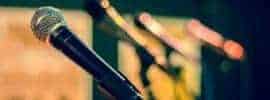 mic, stage, event, party