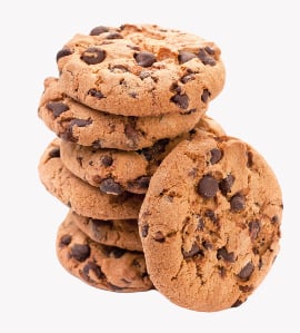 Baked Chocolate Chip Cookies