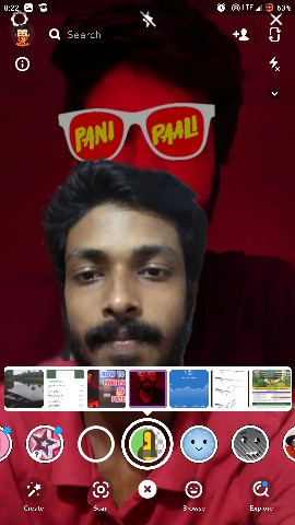 change background snapchat filter