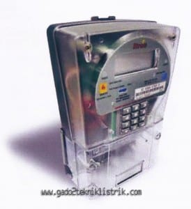 Penampakan meter Itron EM512 Tipe 700 JAVA
