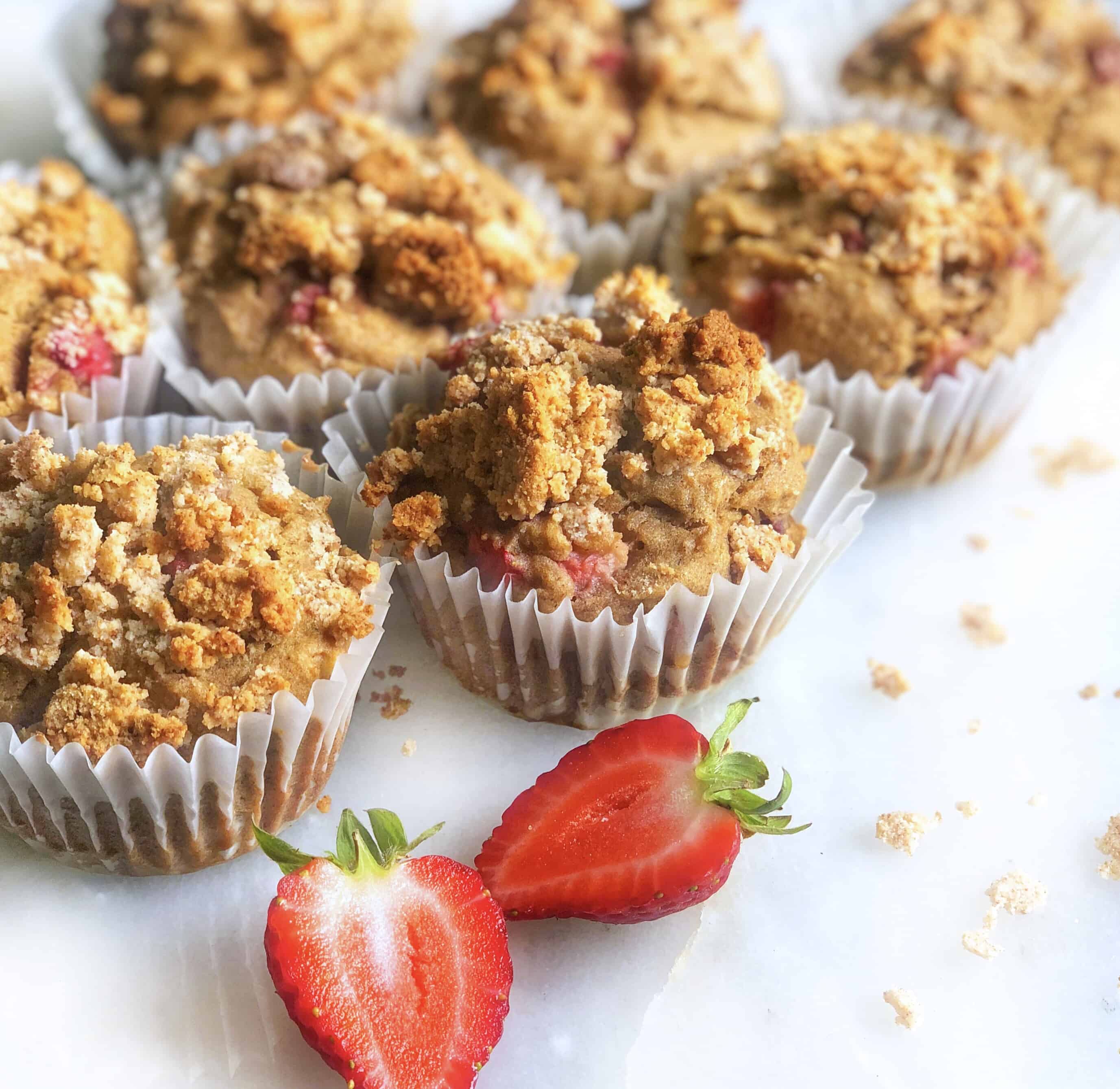 strawberry banana muffins