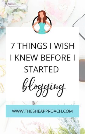 Here are 7 things you need to know before you start your own blog! Blogging tips for newbies on how to start a profitable blog, grow your online presence and make money online! #makemoneyonline #makemoneyblogging #startablog