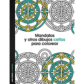 Mandalas celtas con libro para pintar para adultos