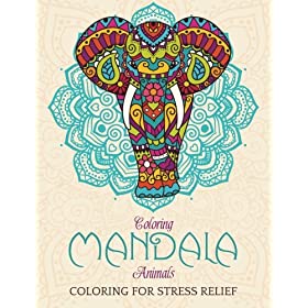 Elephant-Mandala-Designs-Relaxing-Coloring-coloring-mandala-animals-coloring-elefante-Mandalas de Elefantes para colorear y relajarse