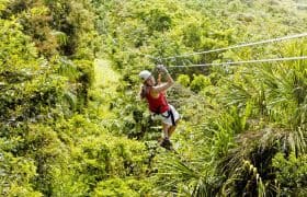 Fotografías 2 Excursiones qué hacer en Puerto Morelos, México - Tirolesa en la selva