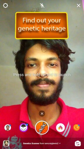 find out your genetic heritage filter instagram tiktok