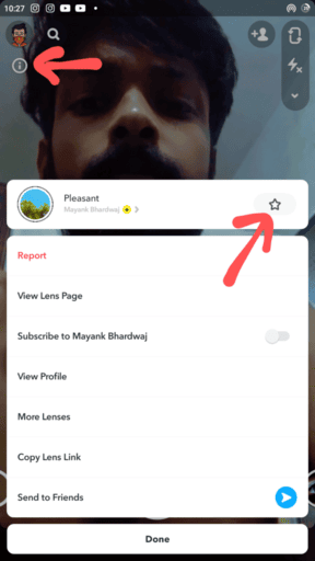 how to save Snapchat filter lenses forever