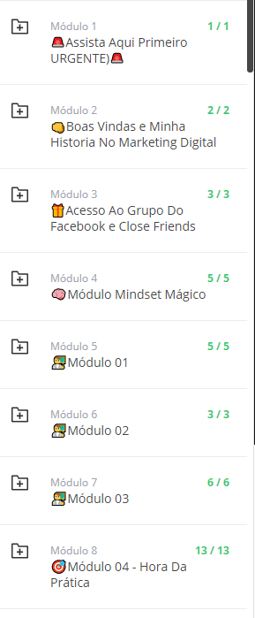 weriques guga curso