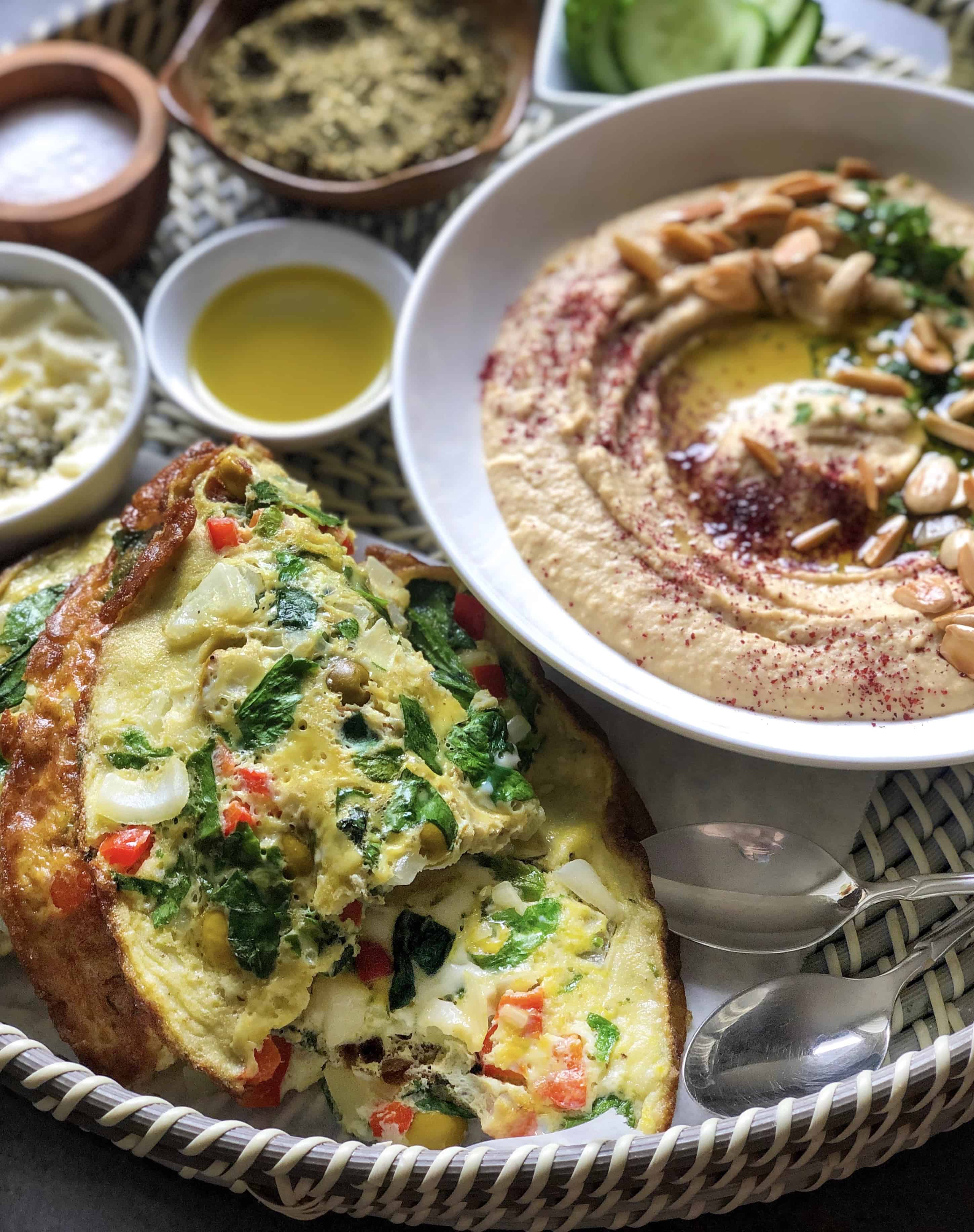 Mediterranean omelette