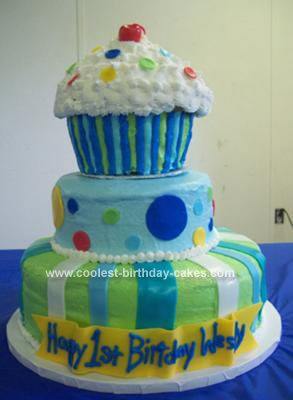 Coolest Homemade Giant Cupcake Cakes