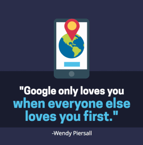 google only loves you when everyone else loves you first